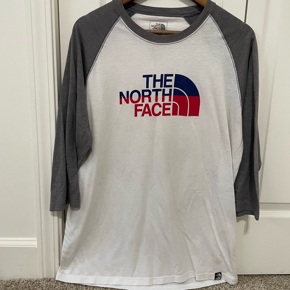 North Face 3/4 sleeve shirt